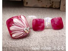 ネイルサロン ふるる 大須店/フットミディアム#672