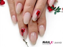 ネイリックス アヴェニール(NAILX avenir)/繊細フラワー