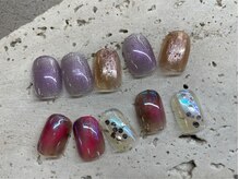 ネイルサロン エーナイン 札幌大通本店/ちゅるっ♪オフ込季節デザイン