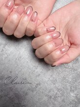 クレアネイル(claire.nail)/スキニーフレンチネイル