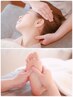 【極上ドライヘッドスパ&休息フット】90分 ¥12100→¥9000