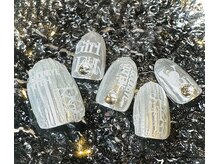 エレノア/定額デザイン・ホワイトシルバー