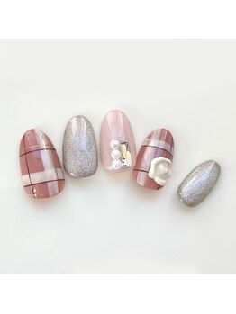 アルセア 上野御徒町店(Alcea)/シーリング　チェックネイル