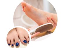 フットネイルもお任せください