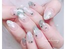 *マググラデ×貝殻ネイル*