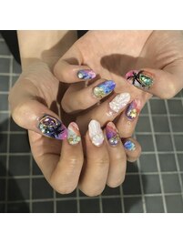 The夏ネイル