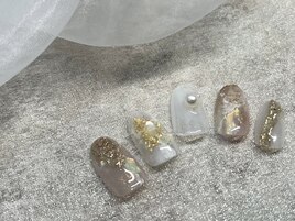 ニュアンス　カジュアルネイル