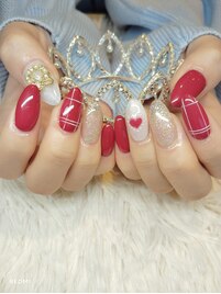 チェックネイル