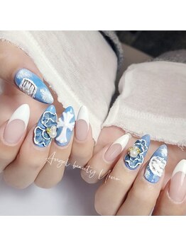 エンジェルビューティー 上野(Angel Beauty)の写真/《初回オフ込み♪韓国ネイル5980円～》初回他店付替えソフトジェルオフ無料がうれしい★イベントもお任せ♪