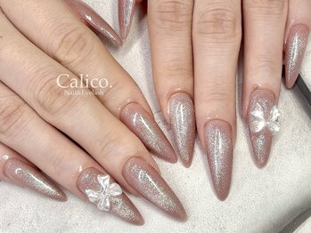 キャリコ(calico)/【スカルプ】マグネットネイル