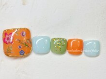 フェリーチェ(nail salon＆school felice)/フットネイル/定額制9900円/瑞江