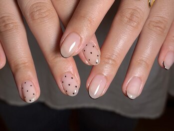 ネイルサロン キリカ(Nailsalon Kilika)/シンプルオフィスネイル/ドット