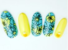 ネイリックス アヴェニール(NAILX avenir)/ビビッドフラワー