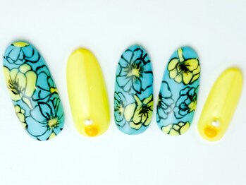 ネイリックス アヴェニール(NAILX avenir)/ビビッドフラワー