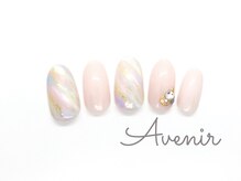 アヴィニール 表参道(Avenir)/パステルマーブルネイル