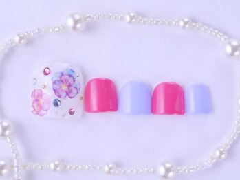 定額FOOTネイル¥8100