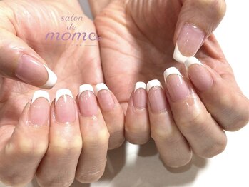 サロン ド モモ(salon de momo)/上嶋担当　フレンチネイル