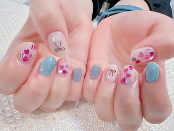 ラルネイル 大宮(Lull. nail)/#モチーフネイル#ラブリー