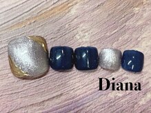 ディアナ ひたちなか高場店(DIANA)/定額ネイル　7700円　C-032