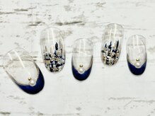 ビービーネイル(BB)/ツイード柄nail☆