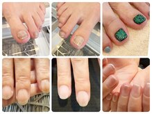 ベルグレン(Belleglen)の雰囲気（自爪ケアで形キレイ！割れてしまった爪や亀裂も補修して復活☆）