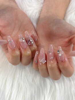 ポミーネイル 池袋店(pomynail)/チークネイル