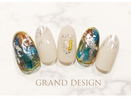 囲みニュアンスネイル