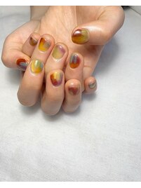 くすみマットマーブル