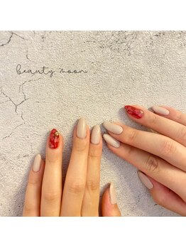 ビューティームーン(beauty moon)/ボルドーフラワー