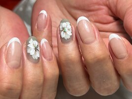 【人気定額】フレンチネイル