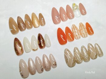 リンドゥネイル(Rindu Nail)/10月新作　キレイ系