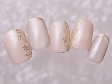 アイネイルズ 町田店(I nails)/ミラーフラワー大人11500円