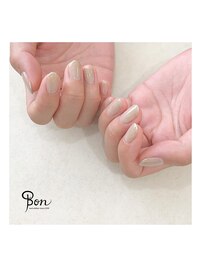 ジェル定額シンプルデザイン