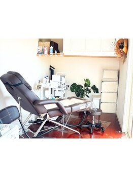 個室があるサロン