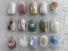 ネイル アトリエ コモード(nail atelier Comodo)/ニュアンスネイルサンプル