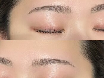 ユニブロウ 難波大国町(UNI BROW)の写真/【難波/眉毛サロン】美眉毛を叶える◎アイブロウワックス(眉毛メイク込)¥3800/ハリウッドブロウリフト¥4900