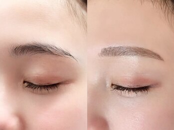 ニクシーアイブティック(Nixie Eye Boutique)/【眉毛/まゆげ】Before/After