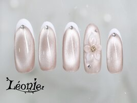 マグネットフレンチ×フラワー