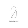 twenty oneのお店ロゴ