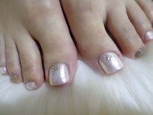 アミュリー ネイル アトリエ(Amury nail atelier)/オーロラ フラッシュ ラメ 大人