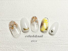 ひまわりネイル