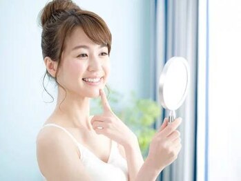 ホワイトニングカフェ 葛西店(WhiteningCafe)の写真/【人気NO.1◎迷ったらコレ!】16分×2回ホワイトニング¥7960★当店1番人気のメニュ-で自信に満ちた笑顔に♪