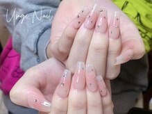 ウサギネイル 新大久保店(usagi nail)/マグネットフレンチ秋可愛い