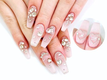 ネイルコレクション ベビーピンク(Baby Pink)/スカルプ放題☆ワンホン:ハート