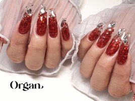 逆グラデーションネイル