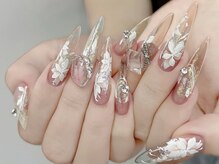 ラッキー 渋谷店(Lucky)/手描きアート(パーツ別料金)