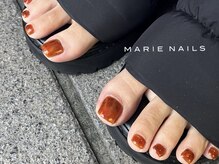 マリーネイルズ 表参道店(MARIE NAILS)/定額¥6,600 &nbsp;ブラウン　0814c