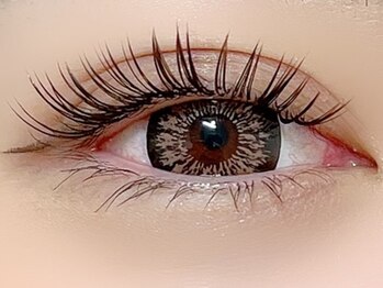 シャイニー 新柏(Shiny)の写真/自まつげの負担を軽減し、自然なボリューム感を実現♪自まつ毛が少ない方にも◎目力UPで印象的な目元に★