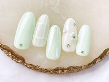 ネイルサロンフォーユー(for u)/お花ネイル￥6980