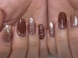 ワンカラー/ゴールド/カフェラテ